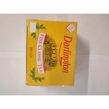 DARLINGTON TEA FINE CLSSIC FEKETE TEA 50 FILTER