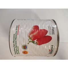   SILARUS SAN MARZANO DOP EREDETTVÉDETT PARADICSOM PARADICSOMSZÓSZBAN HÁMOZOTT 2550 G