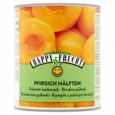 Happy Frucht Felezett Őszibarack 820G