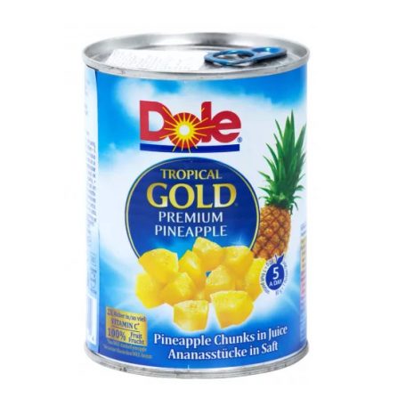 Dole Tropical Gold Ananász Darabok 227 G