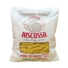 Riscossa Penne Rigate 100% Grano Italiano 500Gr