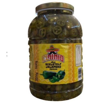 El Ninio Szeletelt Jalapeno Pet 3200G