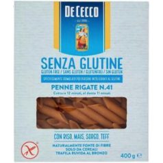 De Cecco Gluténmentes Penne Rigatte 400 G